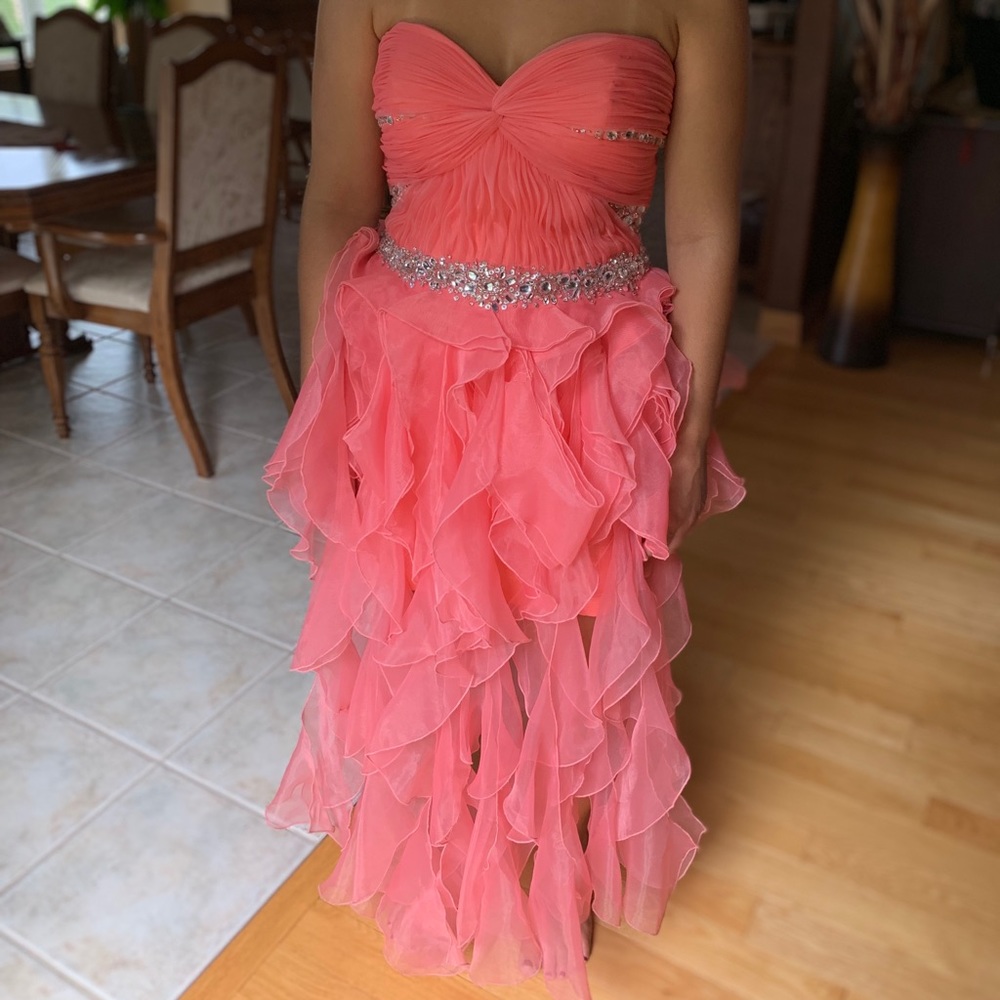 Pink formal dress
